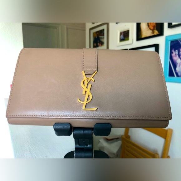 Yves Saint Laurent Handbags - Saint Laurent YSL line collection monogram with authenticity certificate